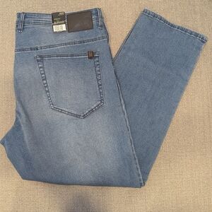 Buffalo David Bitton Adam Slim Stretch Jeans Men 40x29 Medium Wash NWT